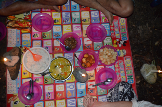 Sumatra - Kleine rijsttafel