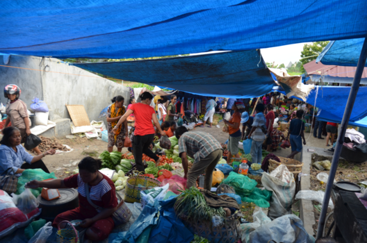 Sumatra - Markt in Medan