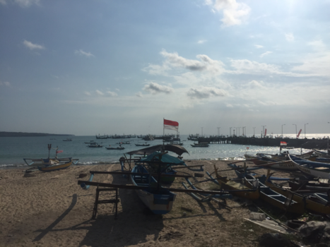 Bali - Vissersboten jimbaran