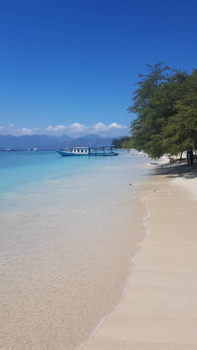 Gili-eilanden - Gili trawangan just before the earthquake..