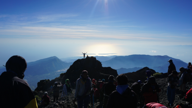 Gunung Rinjani - On top of the world