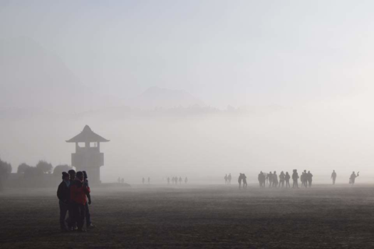 Java - Misty morning