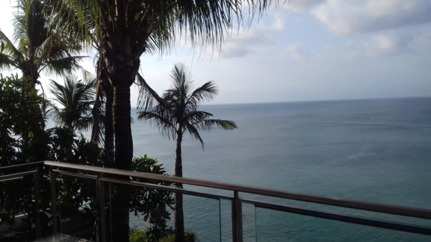 Bali - Uitzicht balkon Villa Aum
