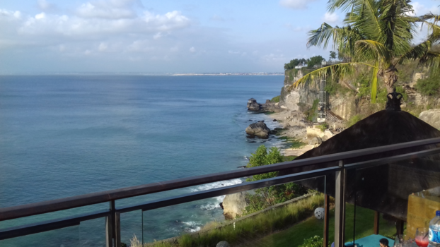 Bali - Uitzicht balkon Villa Aum