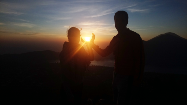 Bali - Beklimmen van de vulkaan Batur