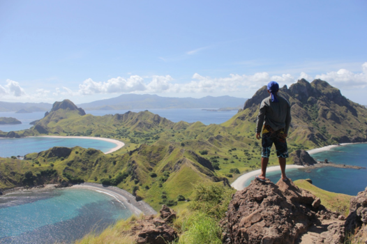 Komodo National Park - On top of the world!