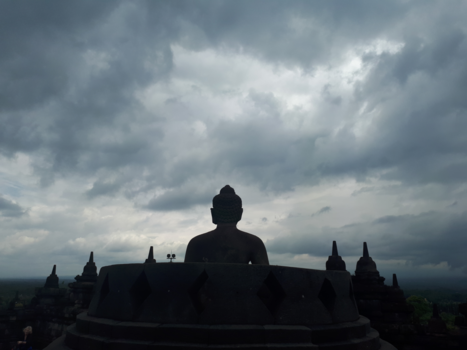Java - Borobudur goes skyhigh