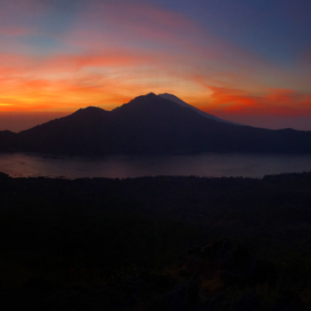 Bali - Morning at Mount and Lake Batur