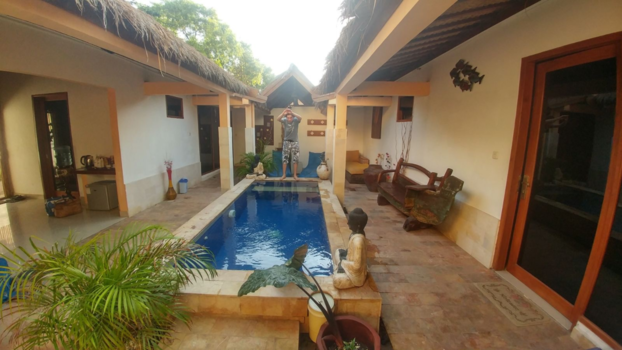 Gili-eilanden - Ons huis op Gili Trawangan