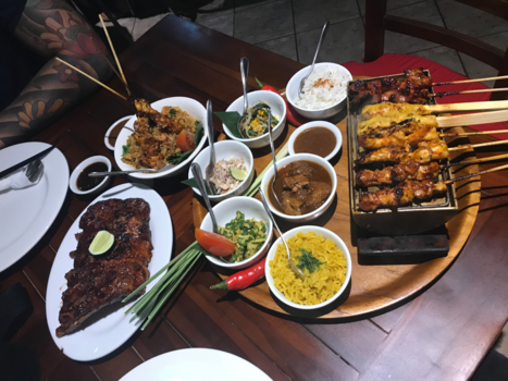 Rondreis Bali - Avond eten in kuta