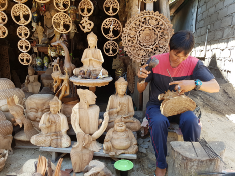 Rondreis Indonesië in vier weken - Beeldhouwer Bali