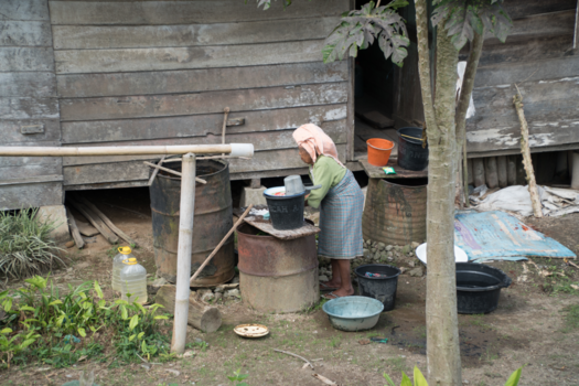 Sumatra - Dokan Karonese village