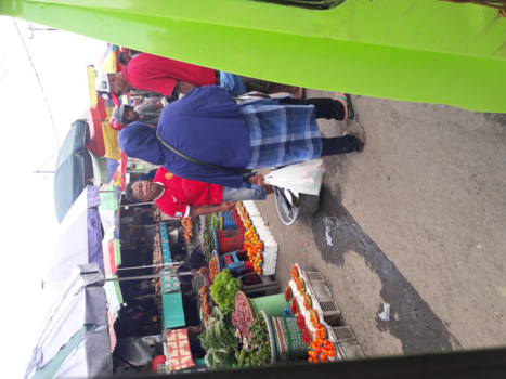 Ambon - De vis markt in ambon stad