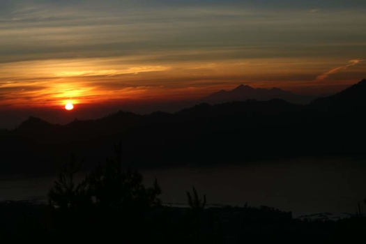 Bali - Sunrise from mt. Batur