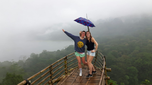 Bali - beautiful fun in the rain