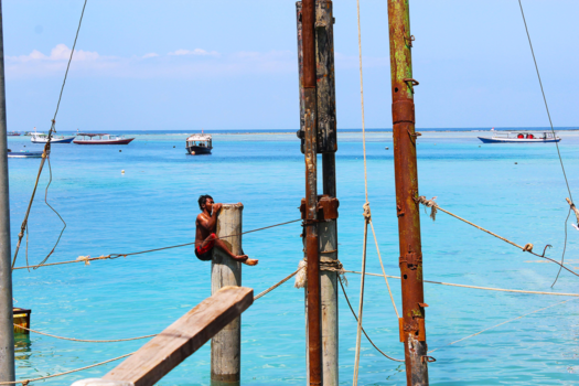 Gili-eilanden - Casual workday at Gili Air