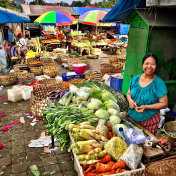 Bali - Balinese markt