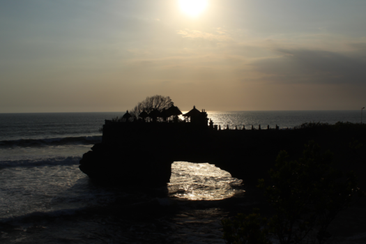 Rondreis Bali & Java - Zonsondergang bij de tanah lot
