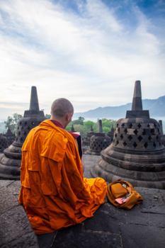 Borobudur - Monks of Borobudur
