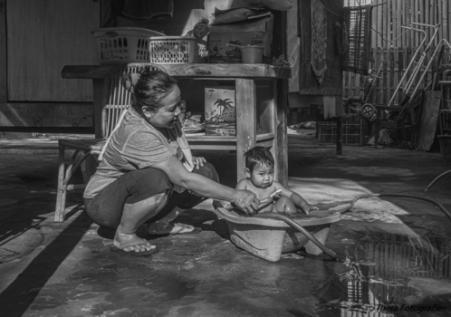 Bali - Education of a new born.