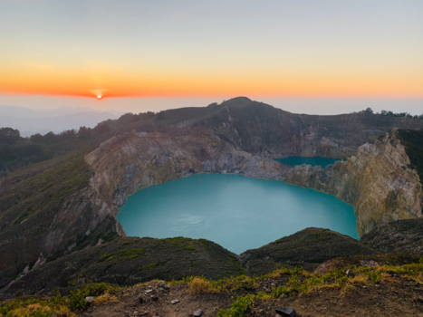 Flores - Kelimutu vulkaan