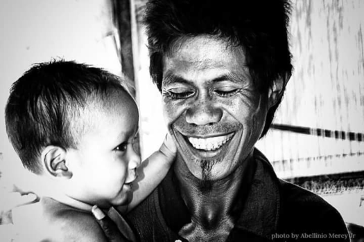 Bali - proud father and happy son