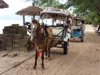 Gili-eilanden - plaatselijk vervoer