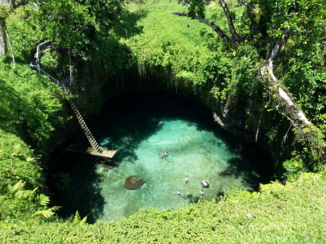 PANGEA Travel - To sua ocean trench Lalomanu upolu in Samoa