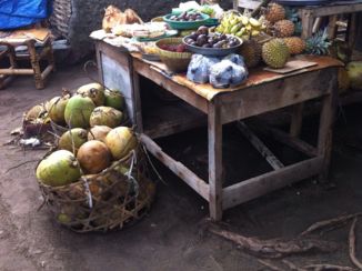 Gili-eilanden - Toko on Gili Air 2013