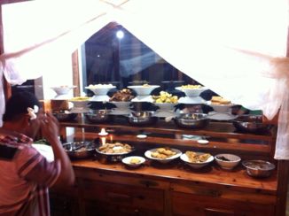 Gili-eilanden - Restaurant Padang Gili Air...enak sekali!