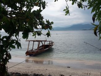 Gili-eilanden - Bootje