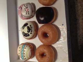 Jakarta - Diverse donuts als lunch in Jakarta