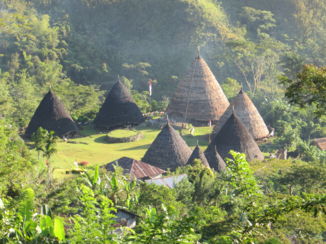 Kleine Soenda-eilanden - Het dorp Wae Rebo.