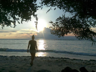 Indonesie - Zonsondergang op Gili Trawangan