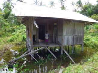 Indonesie - een huis in Papoea