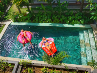 Indonesie - Private pool at Ubud