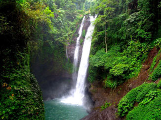 Indonesie - secret waterfall