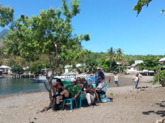 Indonesie - ons gezelschap eclipsjager op Makian