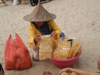 Bali - handel op strand
