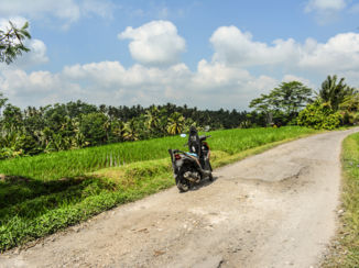 Jatiluwih rijstvelden - Onderweg naar Jatiluwih
