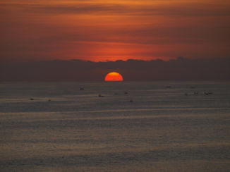 Kuta - Zonsondergang in Kuta