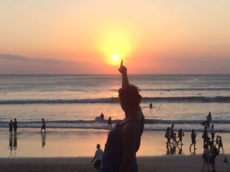 Indonesie - sunset Kuta