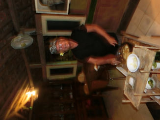 Bali - Lonnie in zijn restaurant