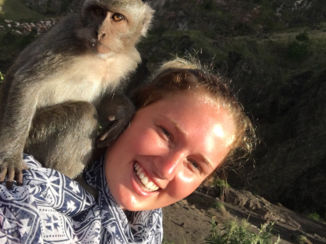 Gunung Batur - Er leven aapjes op de vulkaan!