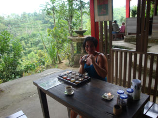 Bali - Coffee and thee tasting Kifey coffee