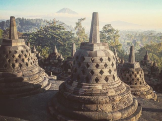 Indonesie - Borobudur Temple Java