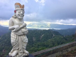 Bali - Uitzicht op het kratermeer