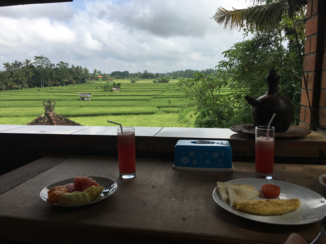 Bali - Ontbijt in ubud