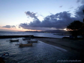 Bali - Avond in Candidasa.