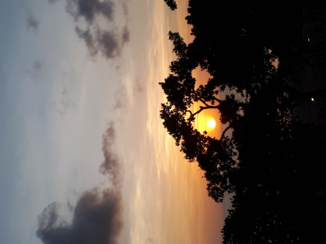 Bali - Prachtige zonsondergang in seminyak